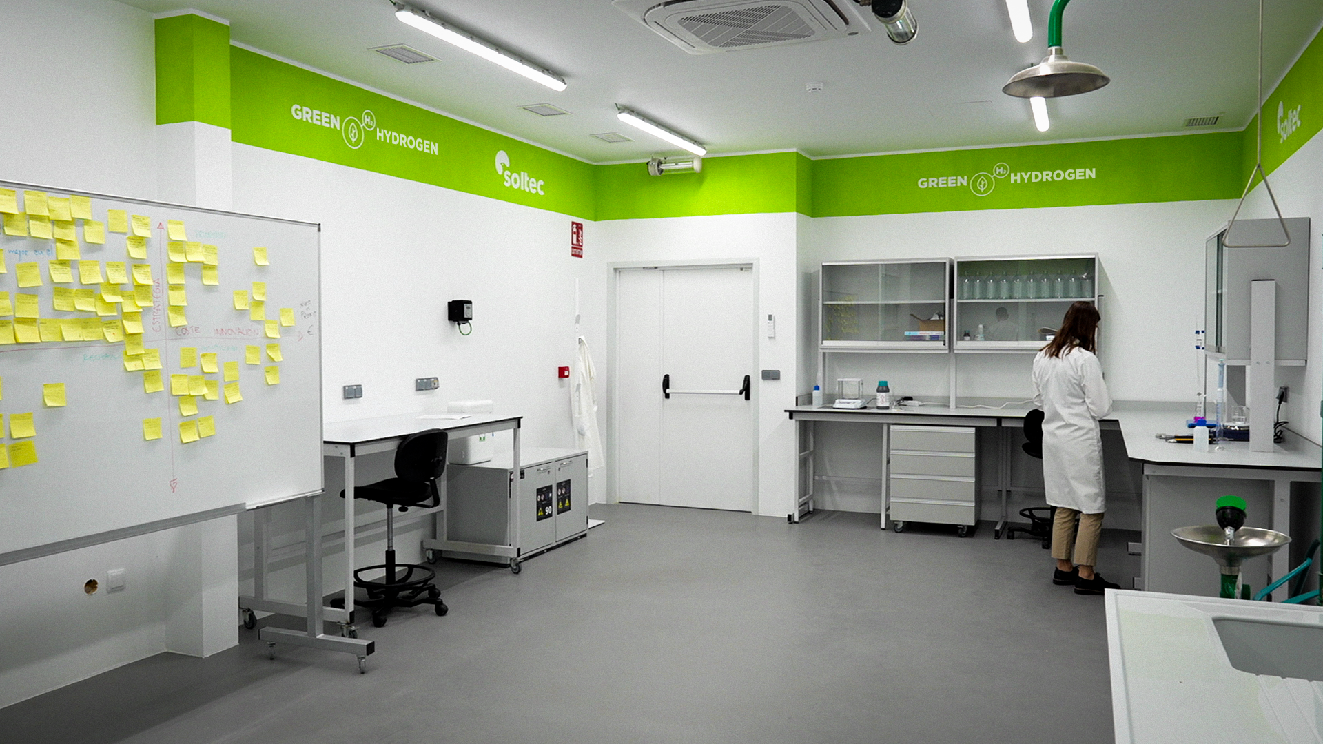Instalaciones del nuevo laboratorio de hidrógeno verde de Soltec